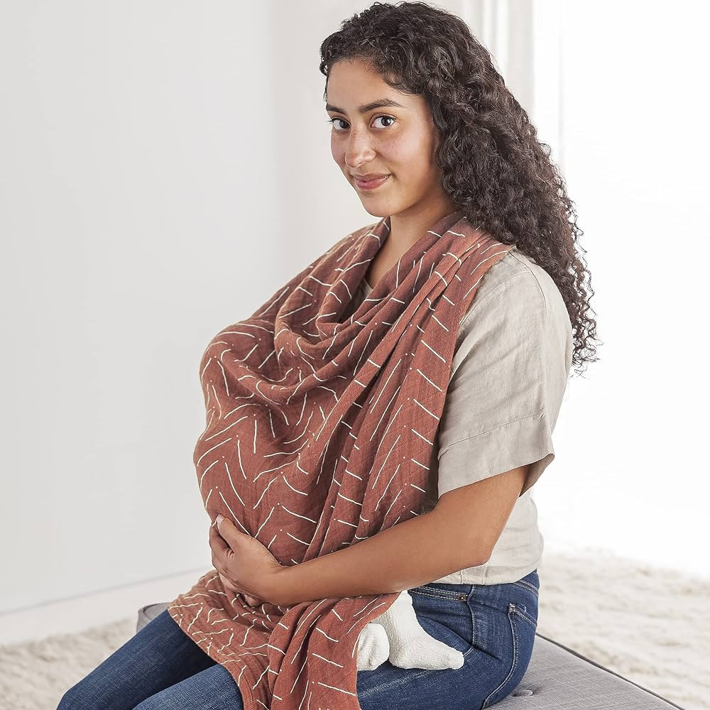 Itzy Ritzy Breastfeeding Boss Multi-Use Cover – A Nursing Cover, Swaddle, Car Seat Cover, Tummy... | Amazon (US)