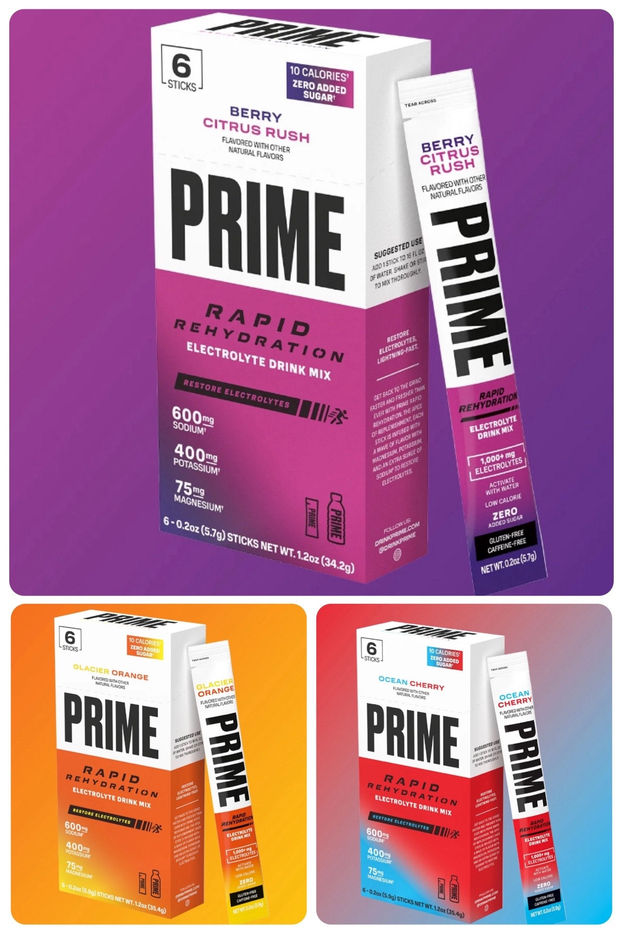 New Prime Hydration sticks!! 

#LTKItBag #LTKSummerEdit #LTKActive
