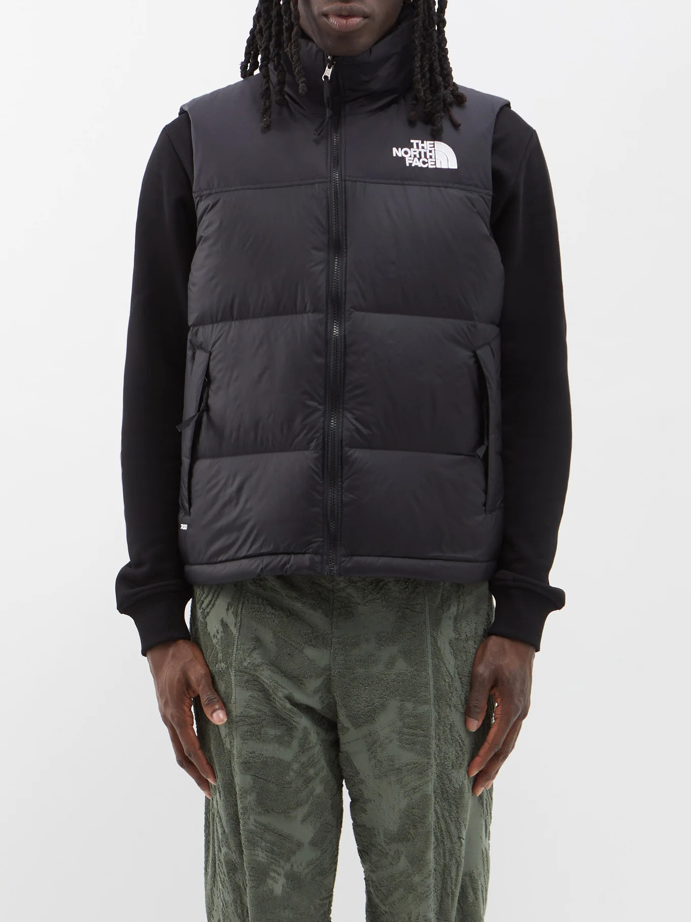 1996 Retro Nuptse quilted down gilet | Matches (APAC)