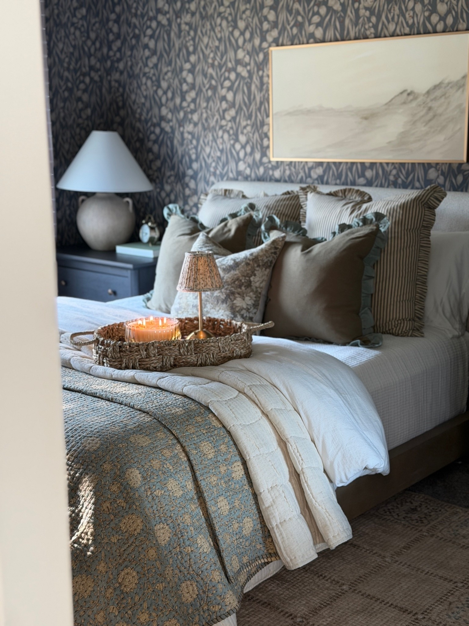 The moody guest is one of my favorite rooms in our home!

#LTKHome