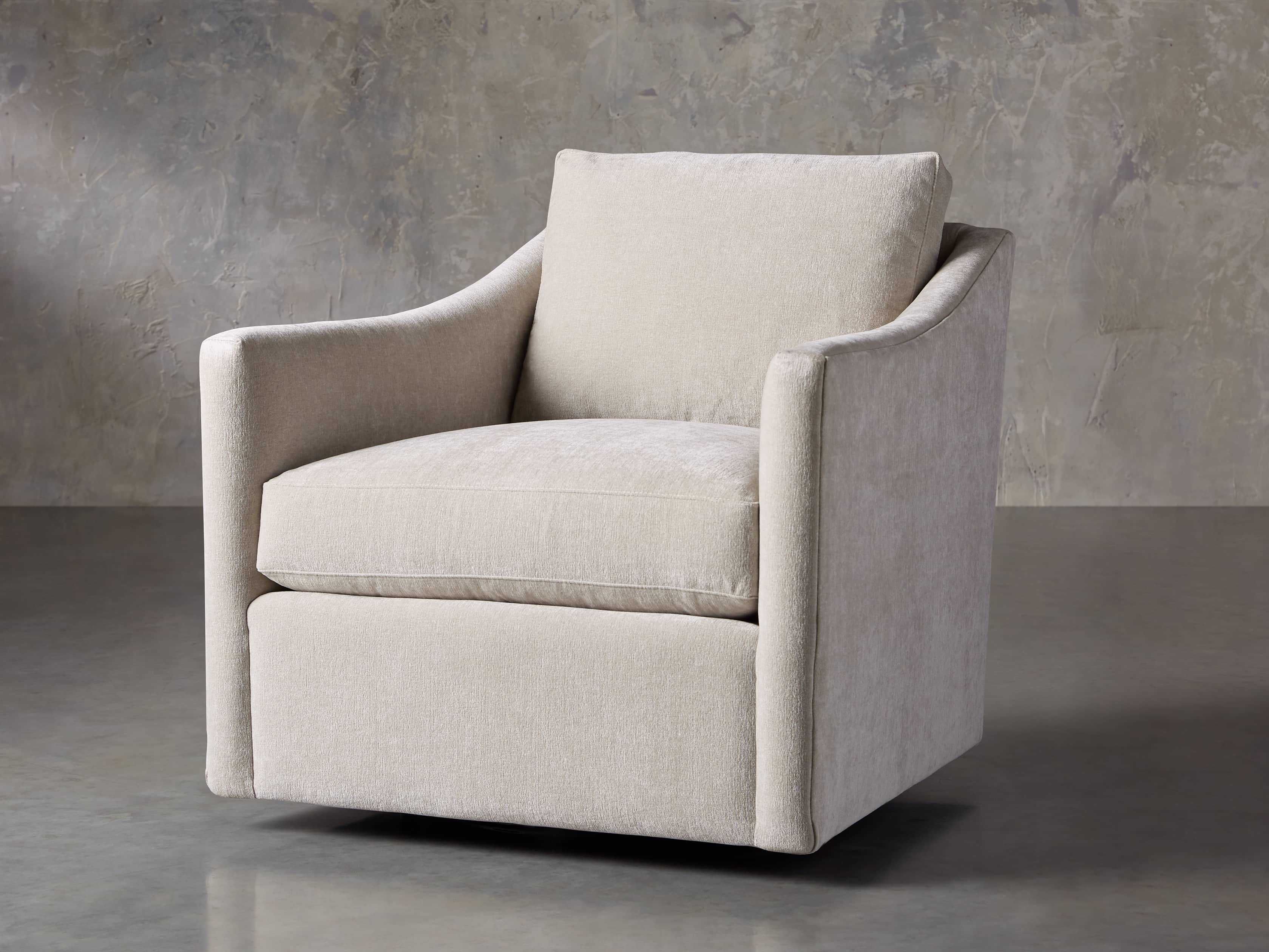 Branson Swivel Chair | Arhaus