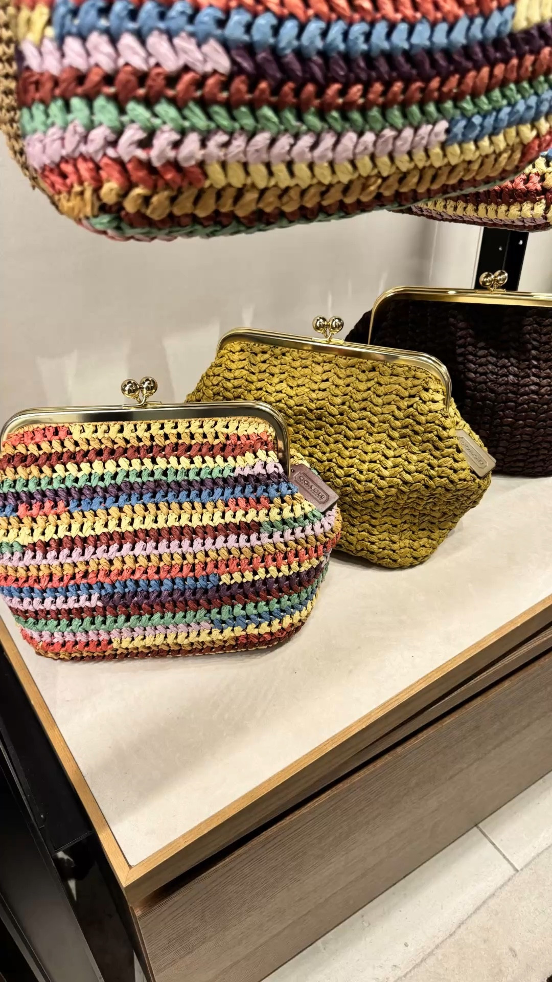 COACH showing off the Spring bags 
☀️🏝️🍒

🔎 Spring bags, summer bags, cute bags for spring, cute bags for summer, cute beach bags, cute vacation bags, raffia bags, kids lock bags, styled with bags 

#LTKMidsize #LTKTravel #LTKSeasonal
