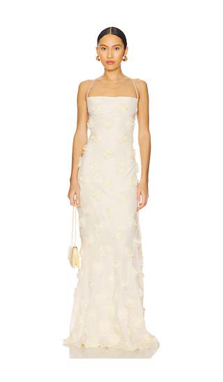 Rosalie Gown in Nude | Revolve Clothing (Global)