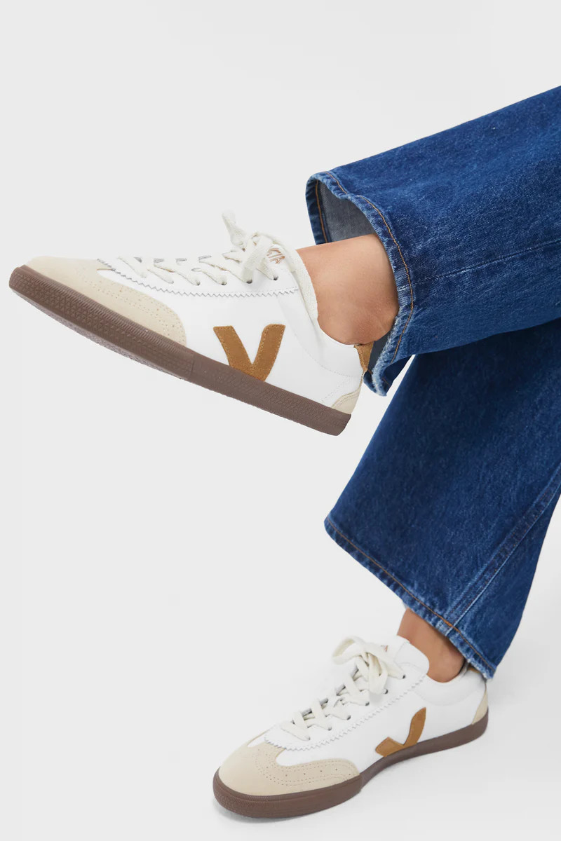 White Tent Bark Volley Sneakers | Tuckernuck (US)