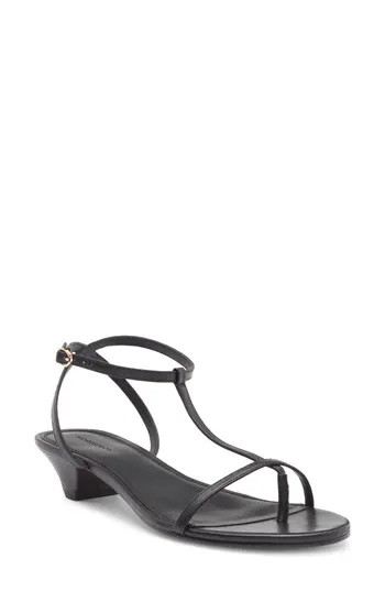 Nordstrom Meggan Ankle Strap Sandal in Black at Nordstrom Rack, Size 10 | Nordstrom Rack