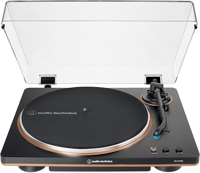 Audio-Technica AT-LP70X Automatic Turntable (Black/Bronze) | Amazon (US)