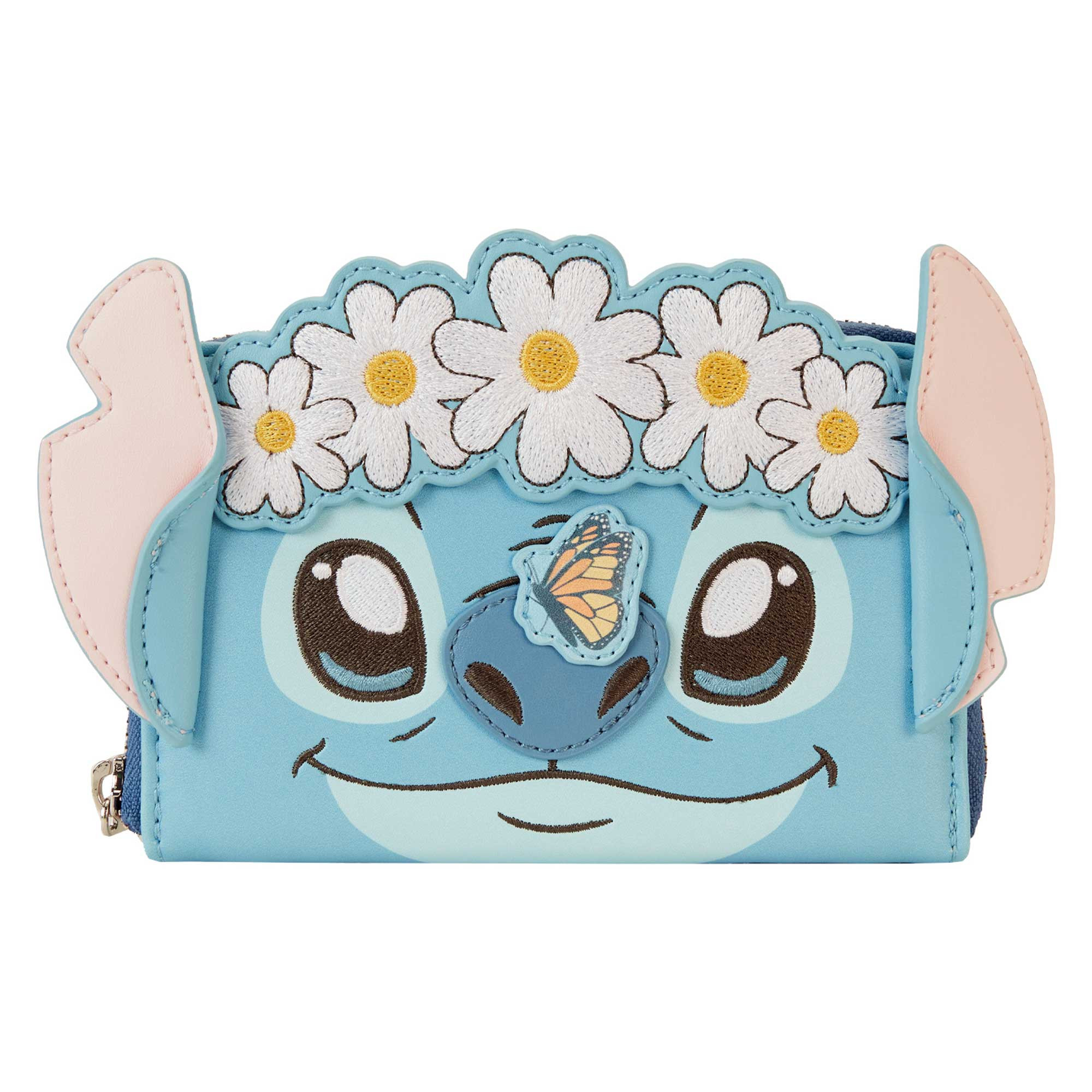 Loungefly Lilo and Stitch Springtime Daisy Zip-Around Wallet | Fanatics