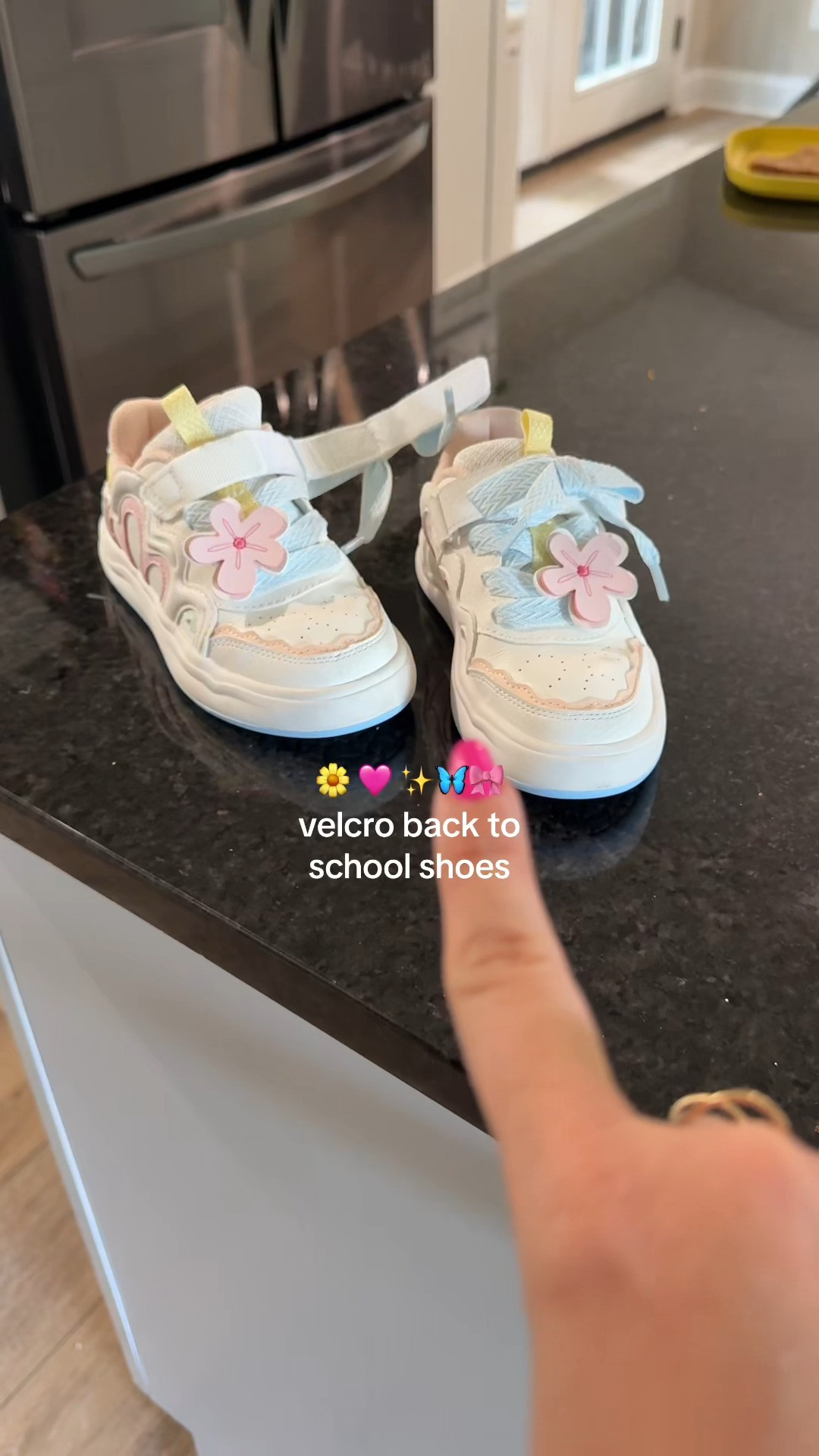 These flower-shaped sneakers are such a cute pick for little girls who love fun details on their outfits. The comfy kids' sneakers are perfect for school days, playdates, and weekend outings. 

 #LTKootd #LTKSaleAlert #LTKKids