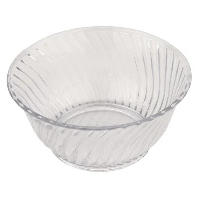 GET DD-80-CL-EC Plastic Tulip Ice Cream / Dessert Dish, 10 Ounce, Clear (Set of 4) | Wayfair North America