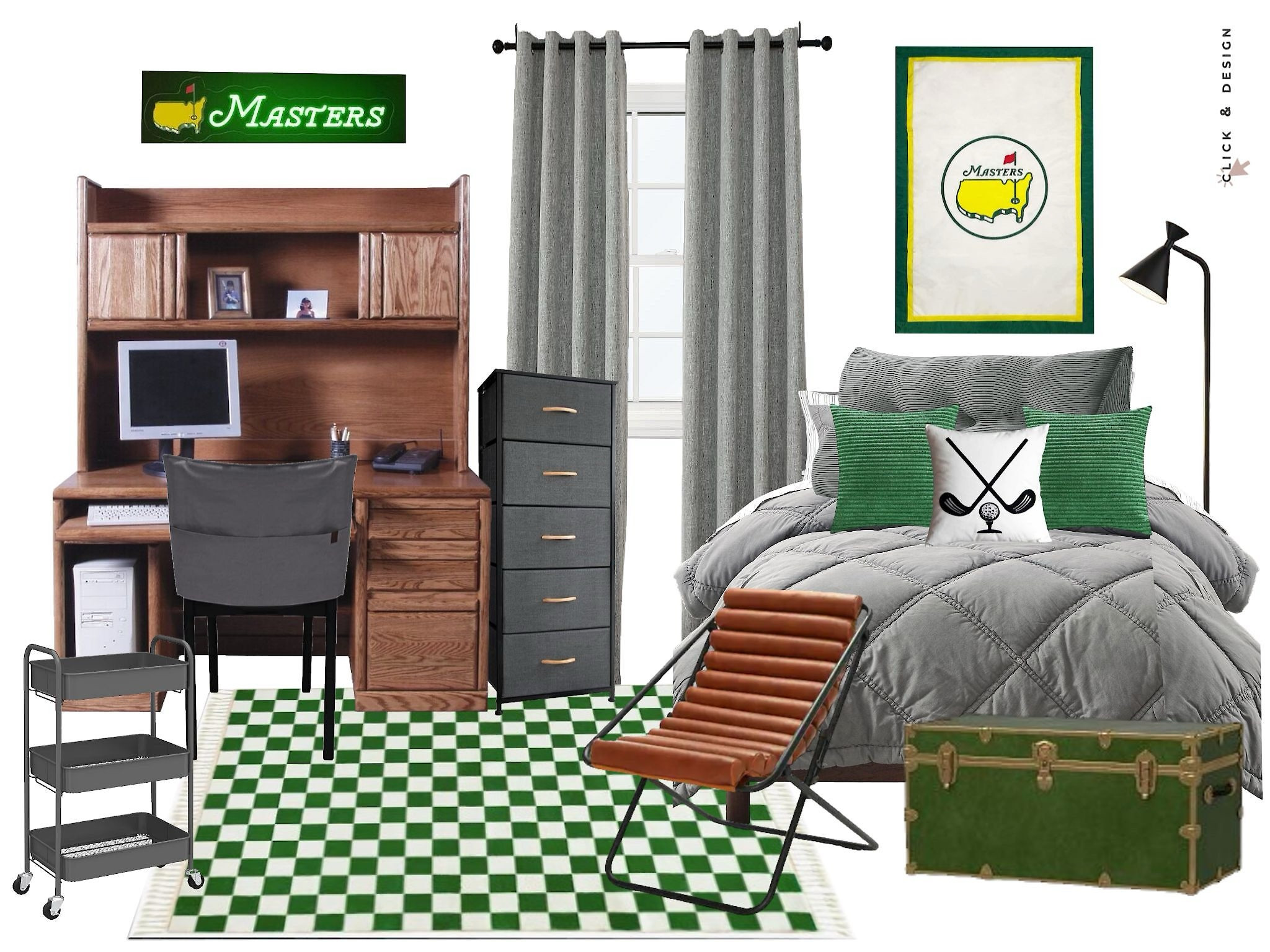 ⛳️Masters golf boys dorm room.

#masters #golf #dormroom #boysdorm #dormdecor

#LTKHome #LTKKids #LTKSeasonal