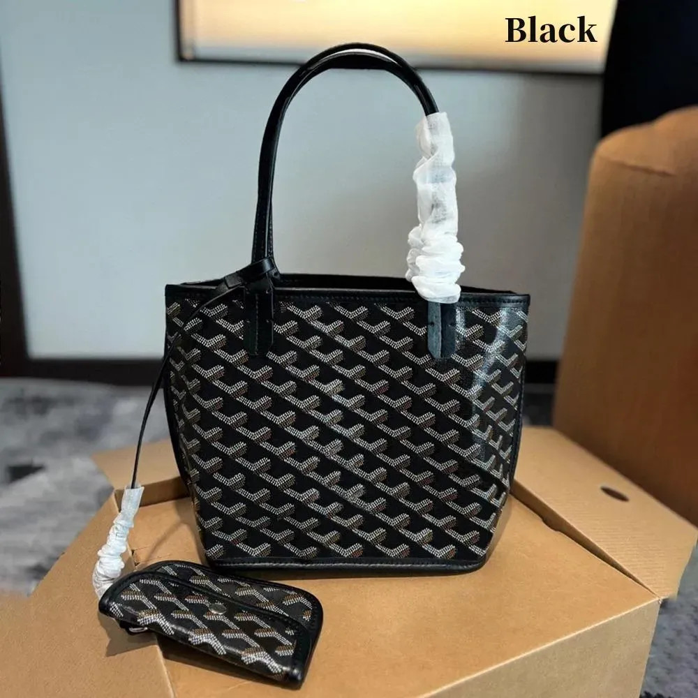Designer bag tote bag double-sided dual-use calf leather tote bag shopping bag single shoulder ha... | DHGate
