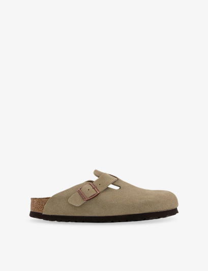 Womens Taupe Suede Boston Buckle-embellished Suede Sandals Eur 39 / 6 UK Women | Selfridges