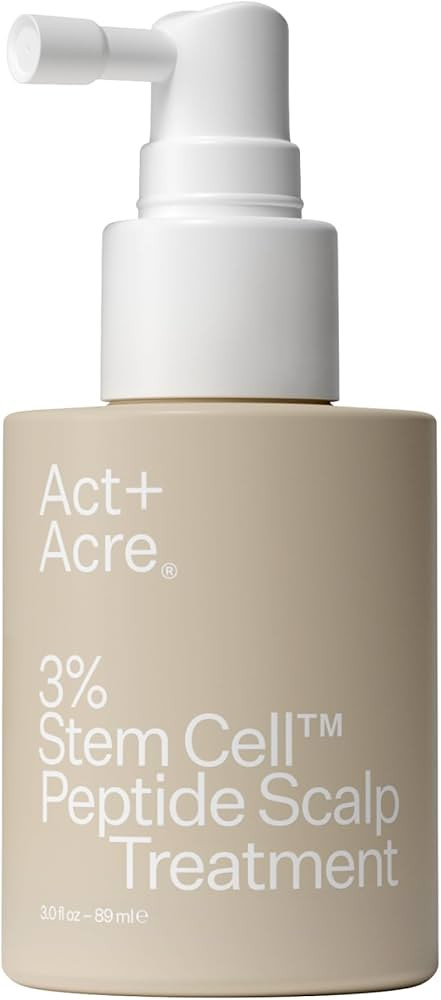Act+ Acre Cold Processed 3% Stem Cell Peptide Treatment | Boosts Hair Density | Grape Stem Cells,... | Amazon (US)