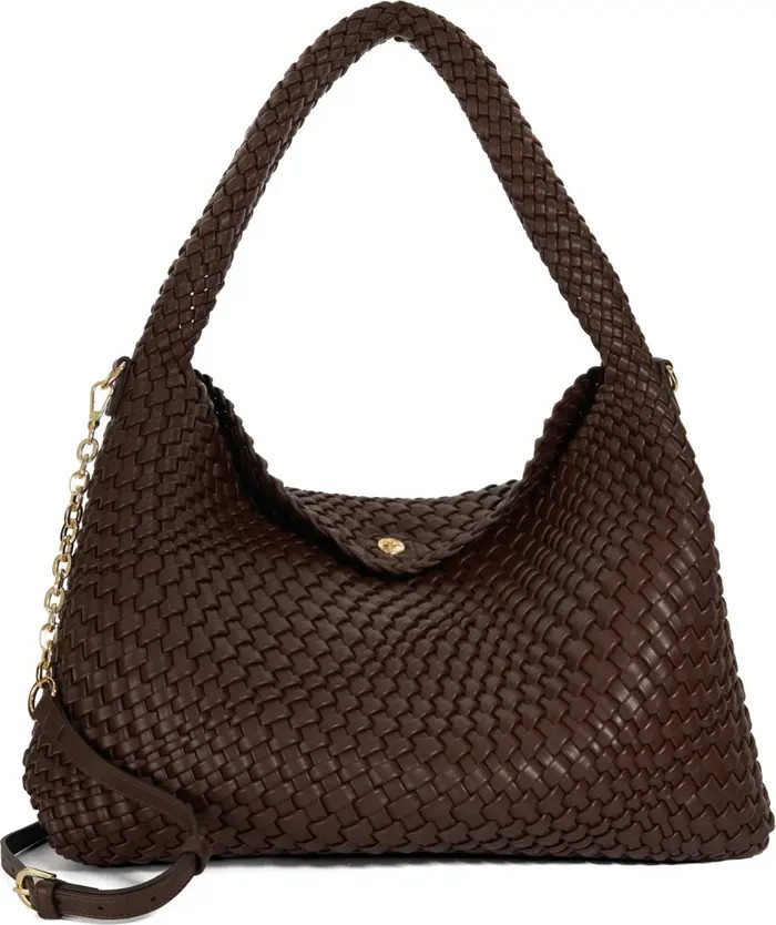 Deliberate L Woven Shoulder Bag | Nordstrom