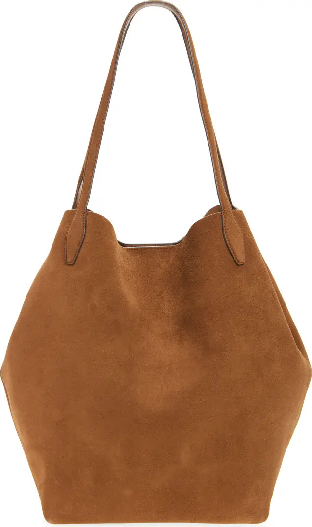 Oversize Suede Shopper | Nordstrom