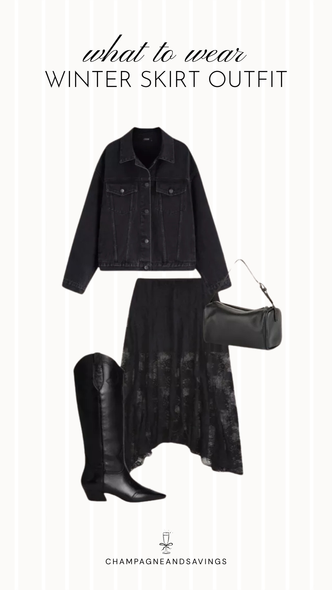 Winter skirt outfit

#LTKootd