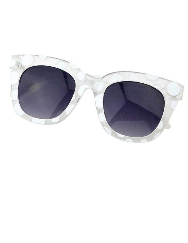 White Square Shaped Sunglasses | SHEIN