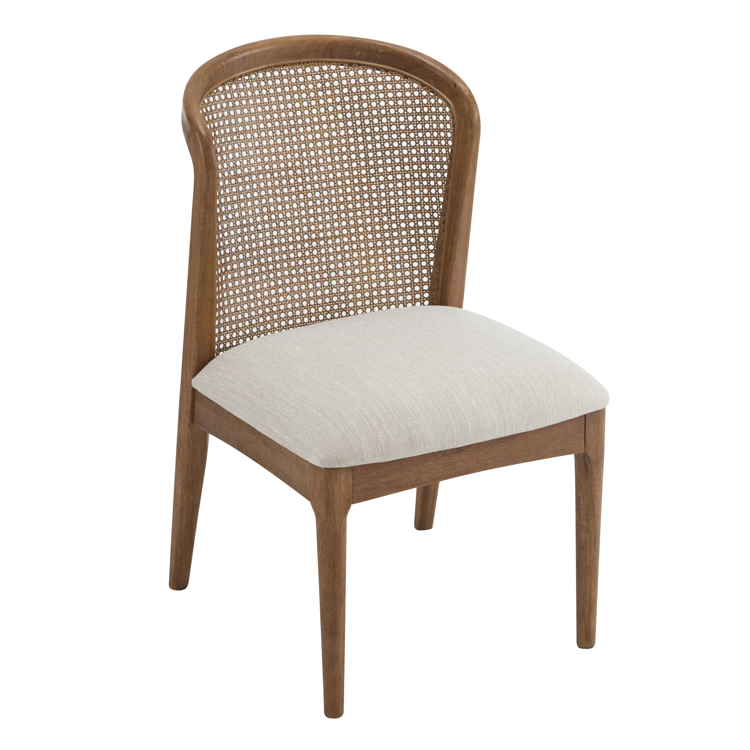 Cayli Wood & Rattan Dining Chairs (Set of 2) | Wayfair North America