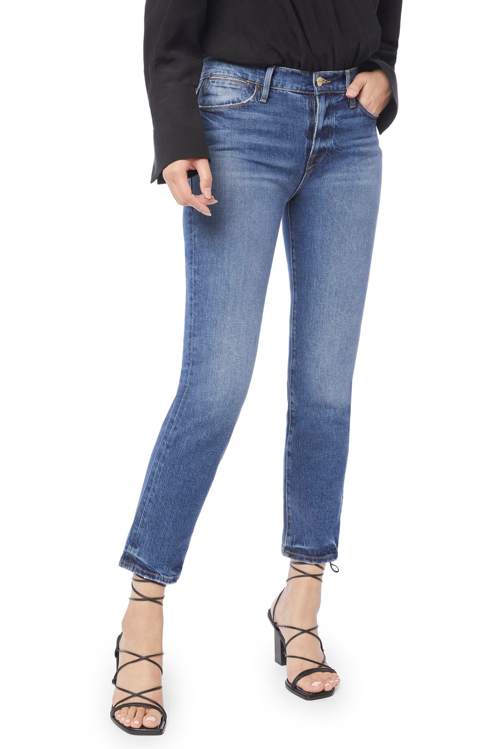 Le High Straight Leg Jeans | Nordstrom