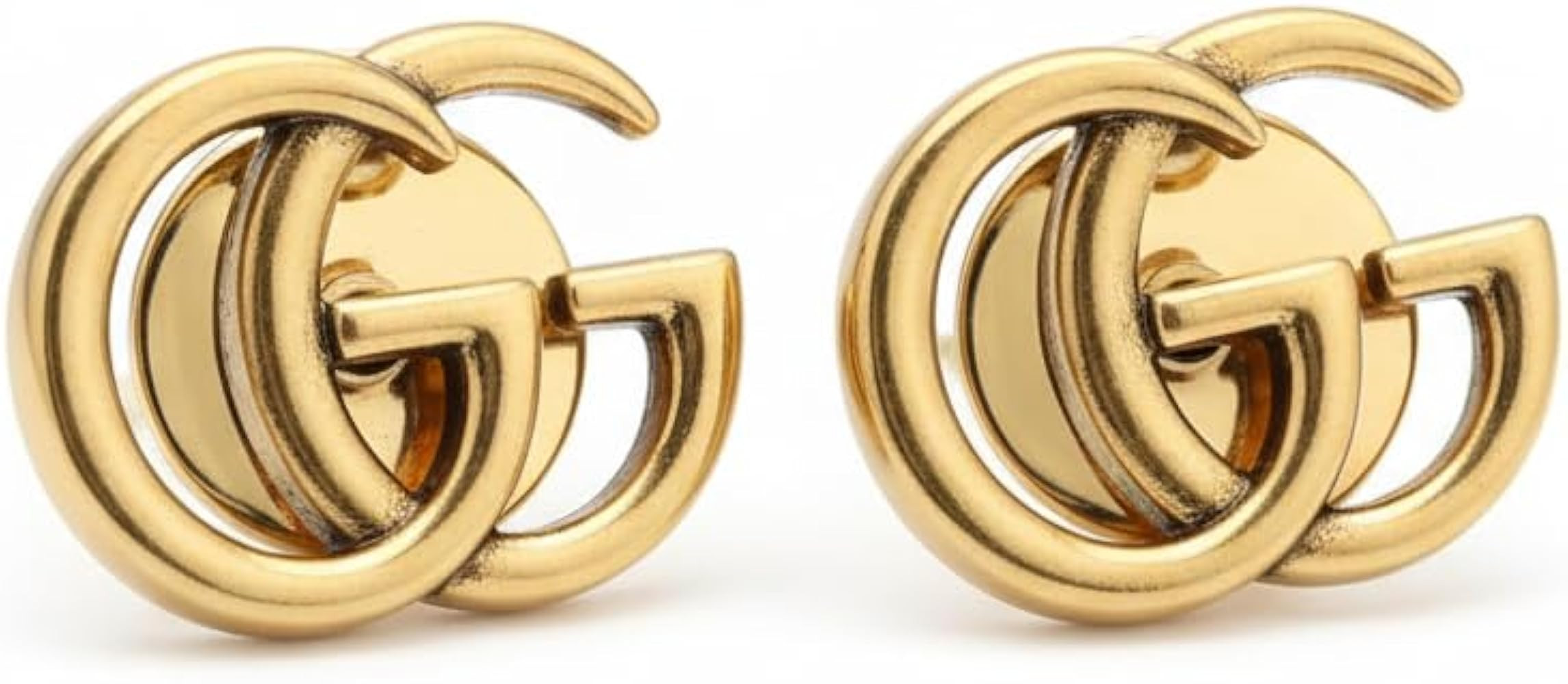 Gold-Tone Intertwined Pattern Stud & Dangle Earrings | Amazon (US)