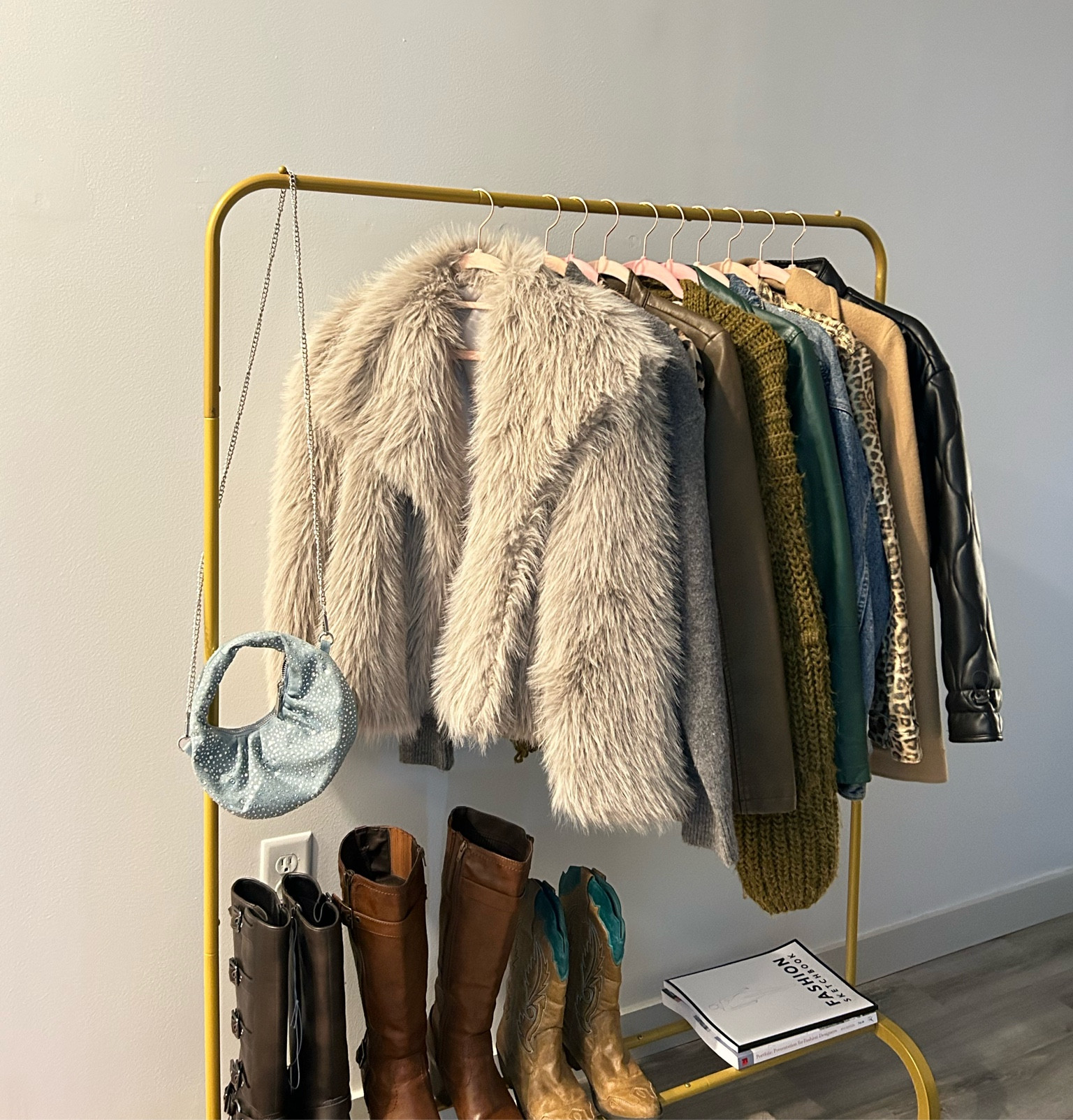gold clothing rack from amazon 

#LTKHome #LTKFindsUnder50