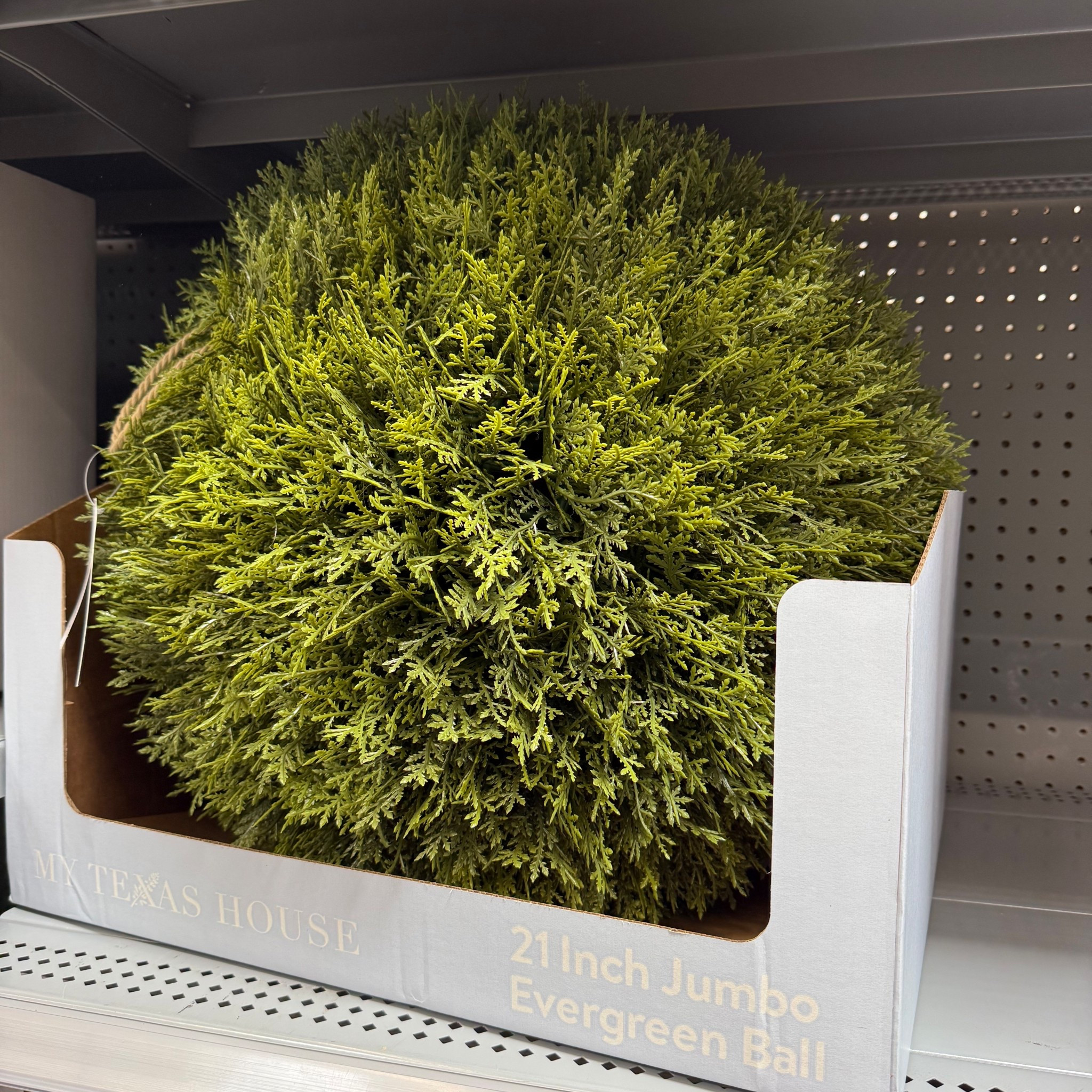 I love this Evergreen top ball, and it would look great in the urn planter. I just posted.  This one is quite large.


Walmart, my Texas house

#LTKSeasonal