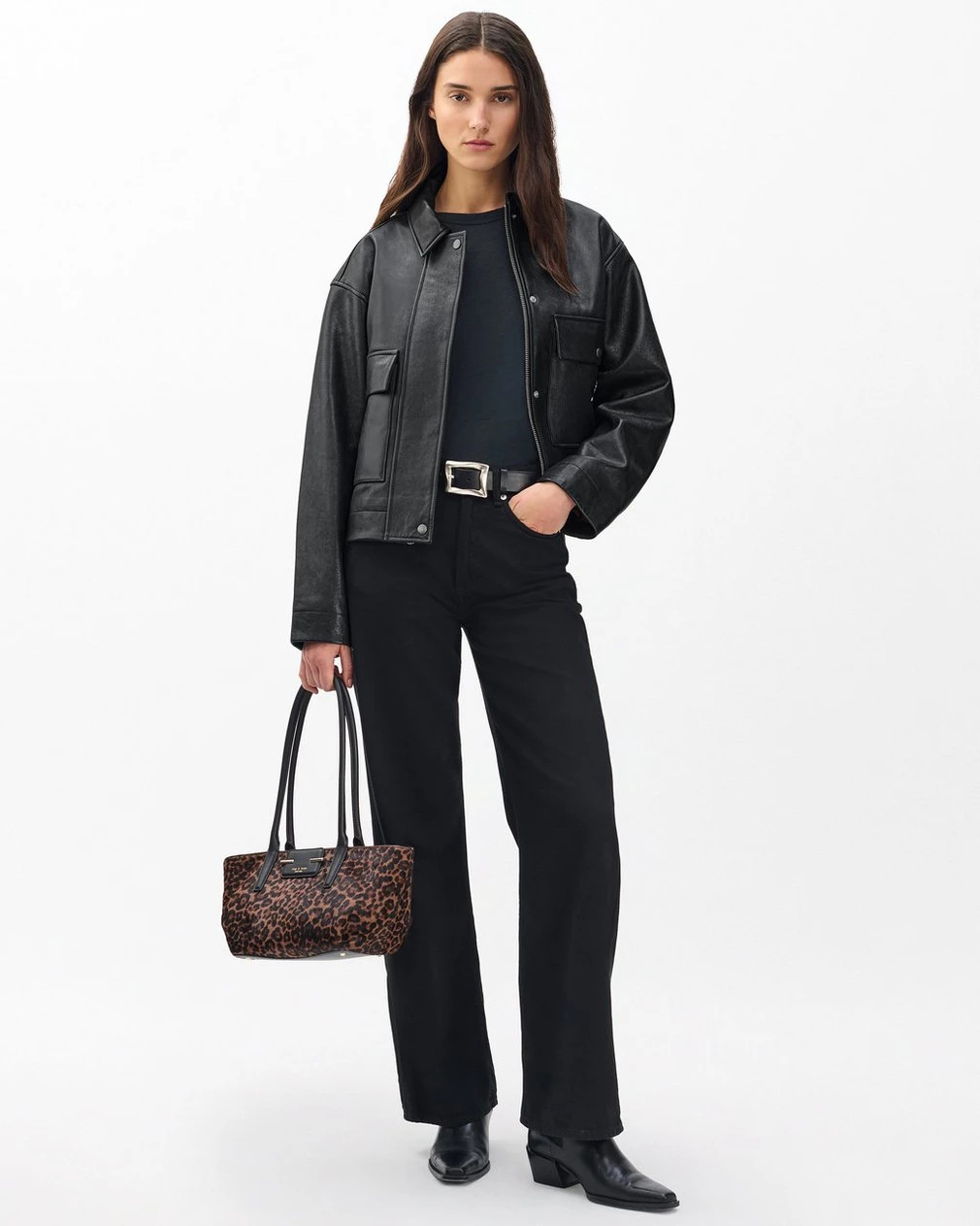 Nonie Lamb Leather Jacket | rag & bone