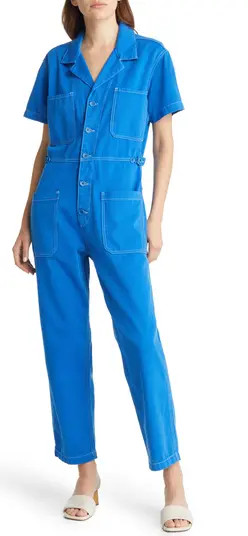 Reformation Morgan Cotton Twill Jumpsuit | Nordstrom | Nordstrom