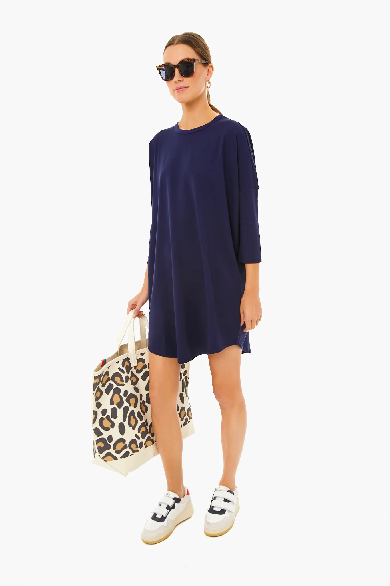 Navy Sue Sweatshirt Dress | Tuckernuck (US)