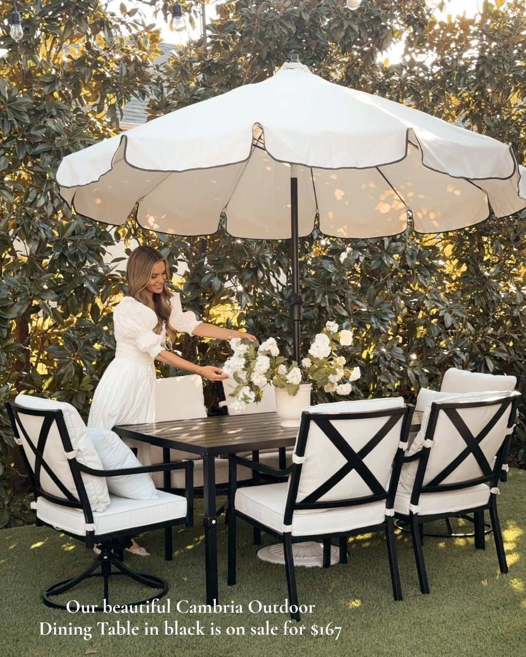 Our BEAUTIFUL outdoor dining table is on sale!!

#LTKSeasonal #LTKHome