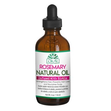 OKAY Rosemary Natural Oil - 4 oz / 118 ml | OKAY Pure Naturals