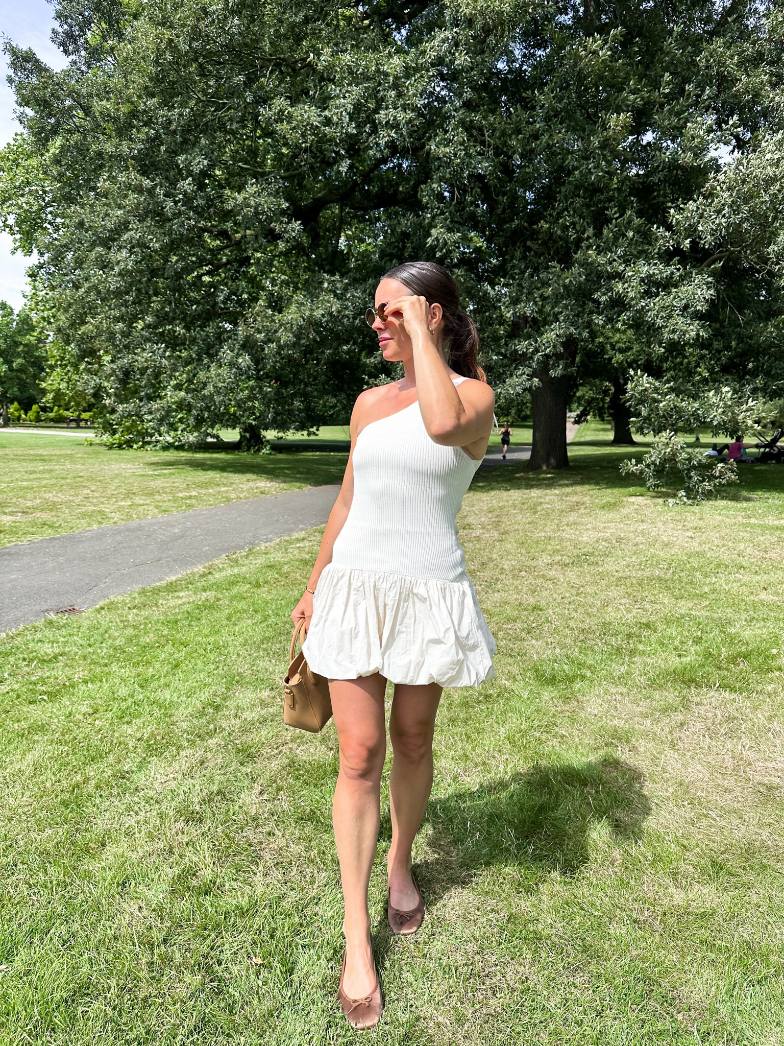 The most perfect dress for summer 🤍

Mango knit top puffball dress in White ✨

#LTKsummer #LTKstyletip #LTKuk