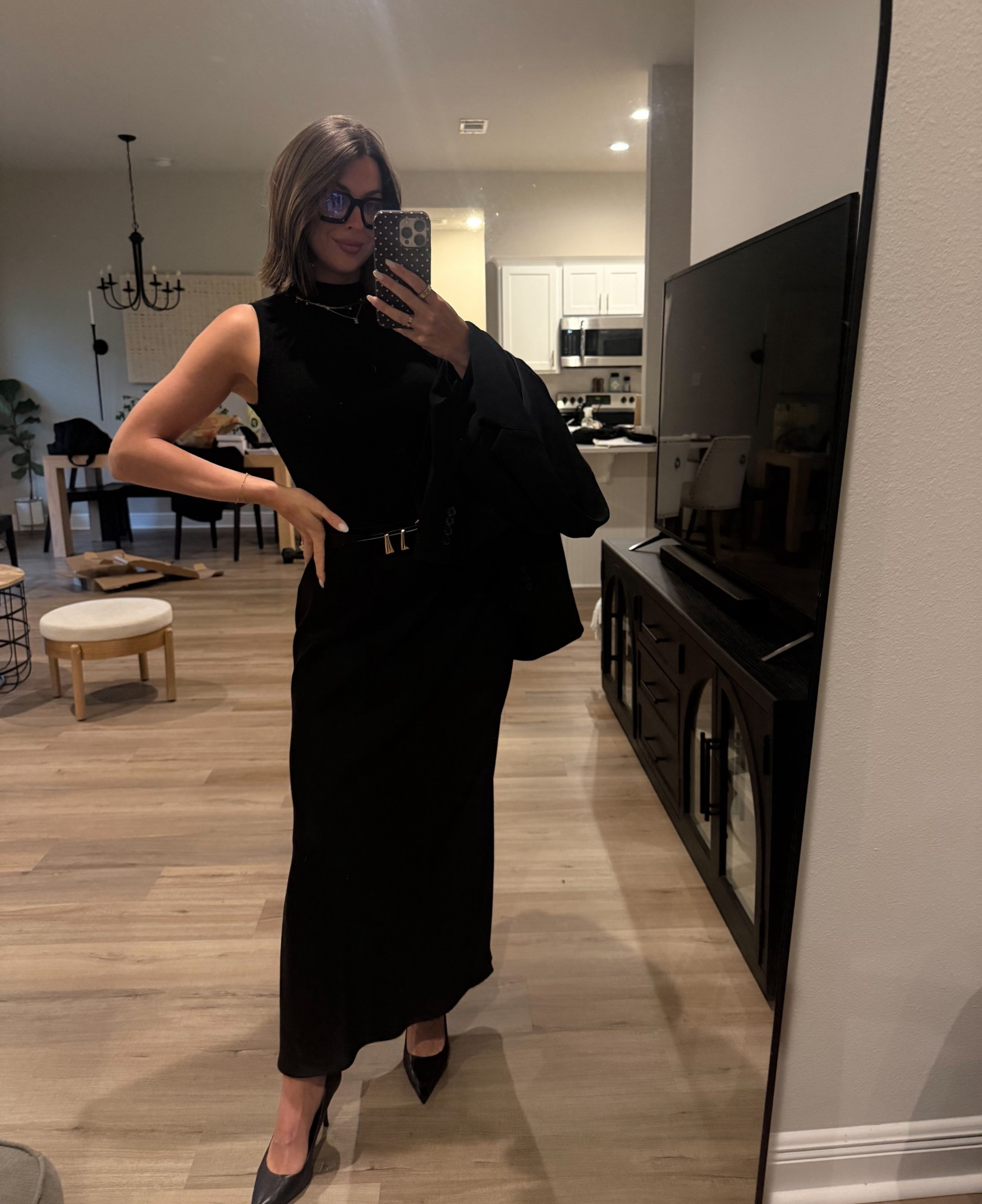 Love an all black corporate fit 🖤 

#LTKootd #LTKWorkwear