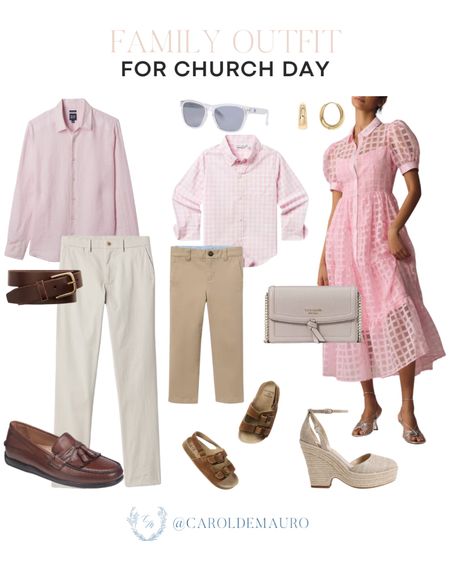 Grab these chic pink outfit ideas for the whole family that are perfect to wear for church day!
#familyphotoshoot #springstyle #mensfashion #kidsclothes #sundaysbest

#LTKstyletip #LTKSeasonal #LTKshoecrush
