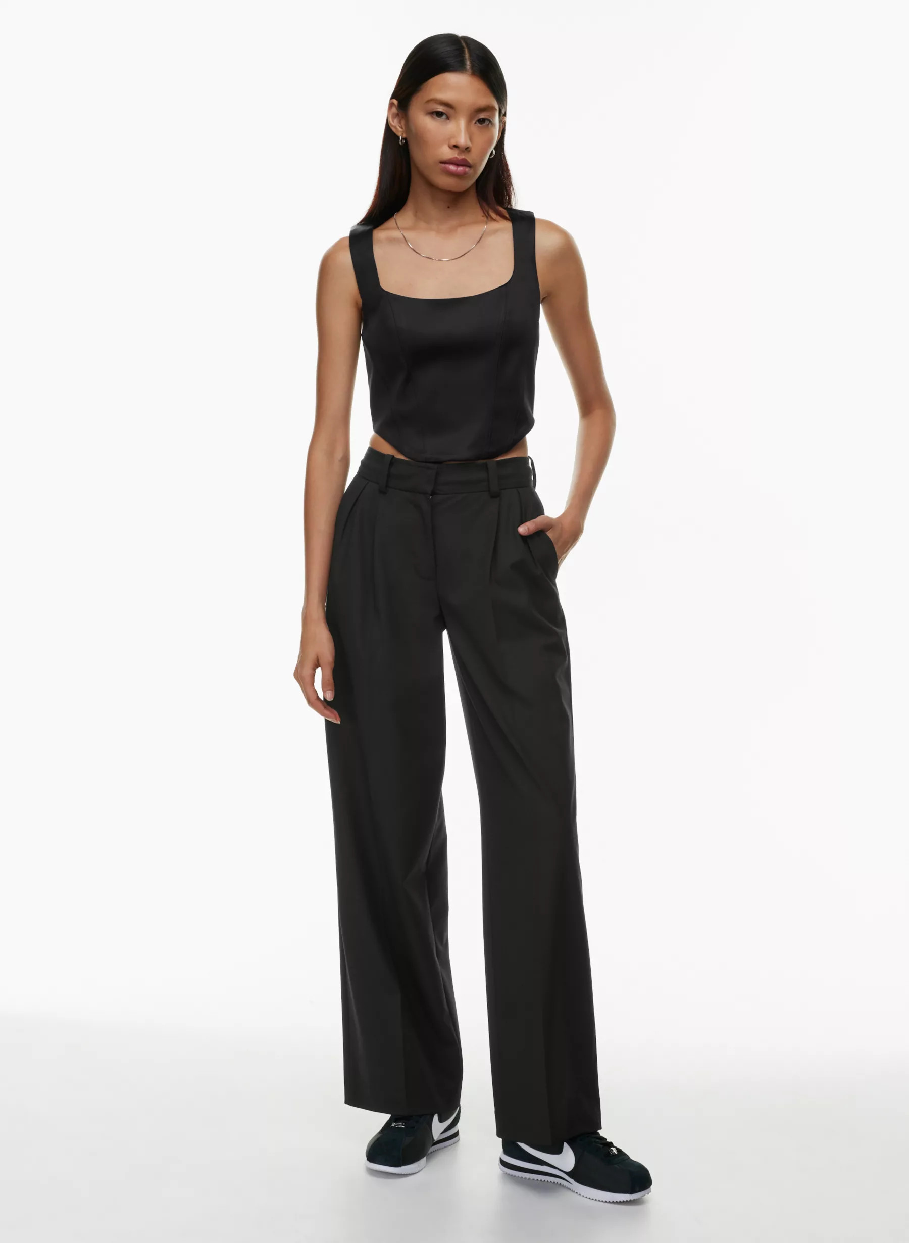 SHILOH SATIN BUSTIER | Aritzia