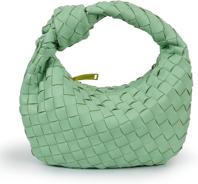 Women'S Shoulder Bags Mini Hobo Tote Leather Braided Fashion Purses Ladies Handbags | Amazon (US)