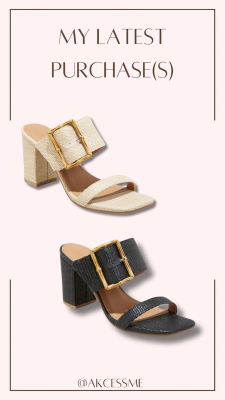 It’s never too soon to begin building your Spring & Summer wardrobes! These shoes are hotties from Target! #AKCESSME #targetstyle #sandals

#LTKstyletip #LTKshoecrush #LTKfindsunder50
