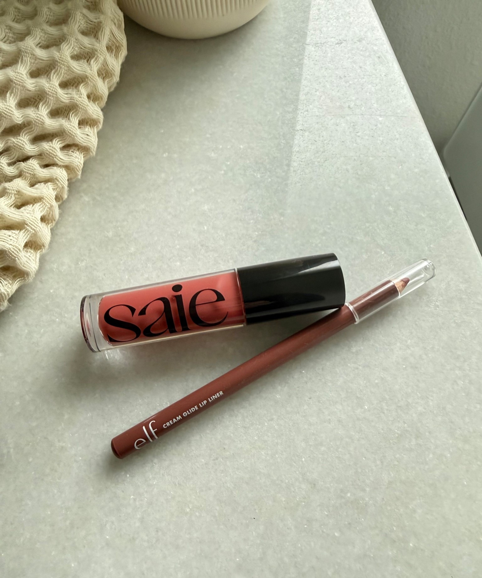 Favorite new lip combo!

Saie lip glass, elf lip liner 

#LTKmorningroutine #LTKBeauty #LTKOver40