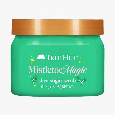 Tree Hut Sugar Body Scrub - Mistletoe Magic Shea - 18oz | Target