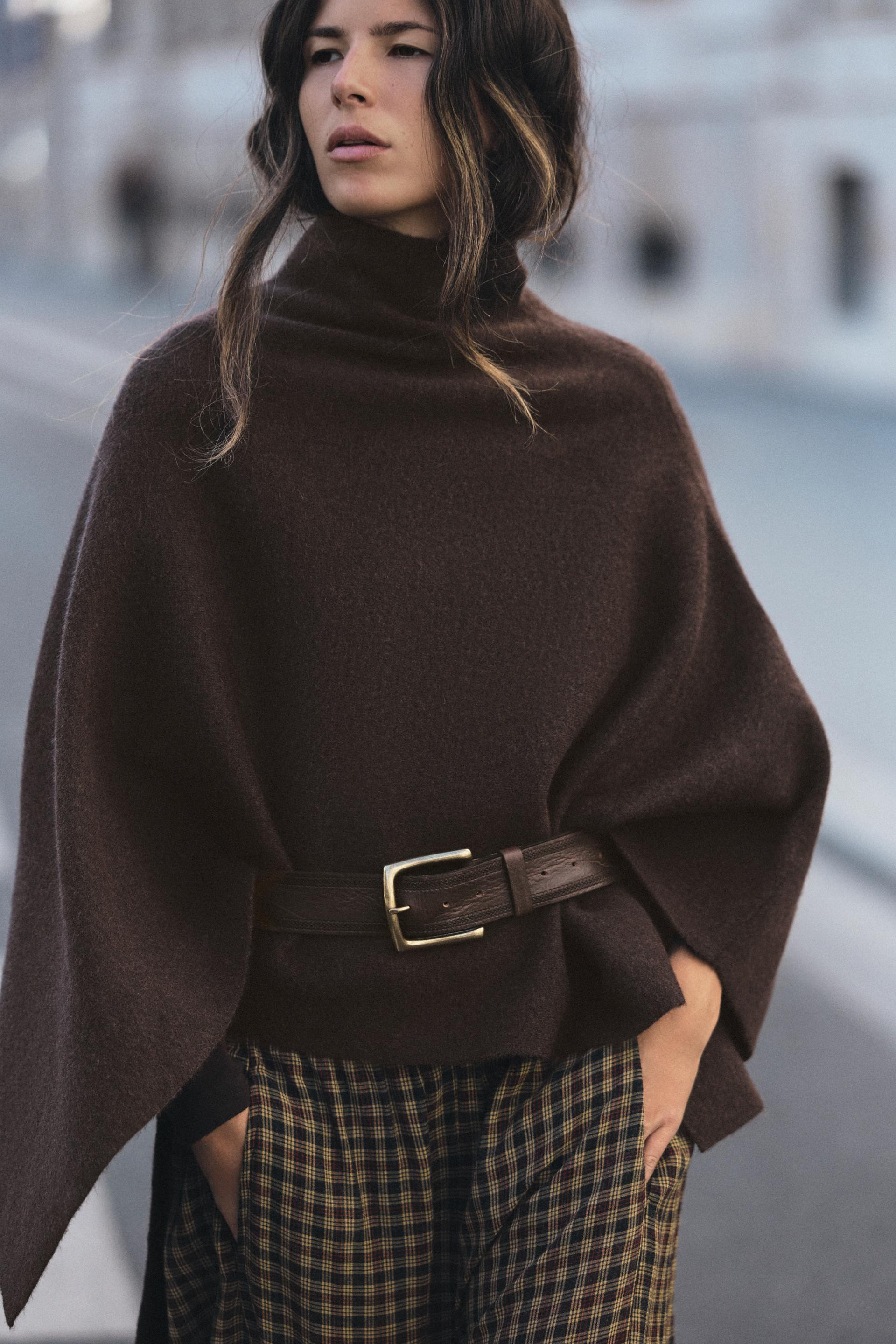100% LEATHER BELT | Zara US