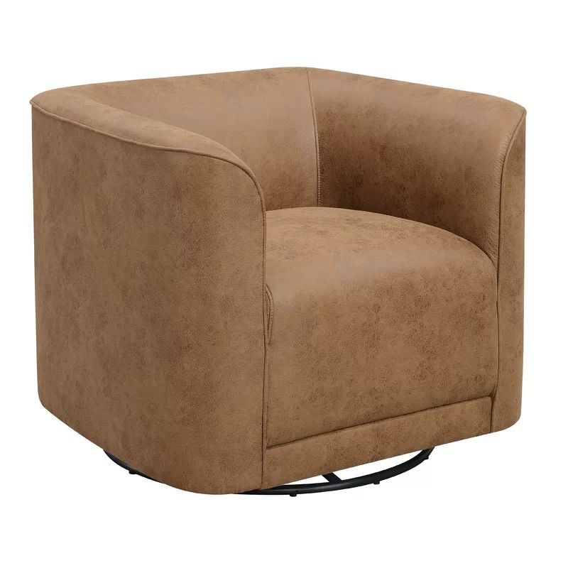 Cordoba Upholstered Swivel Barrel Chair | Wayfair North America