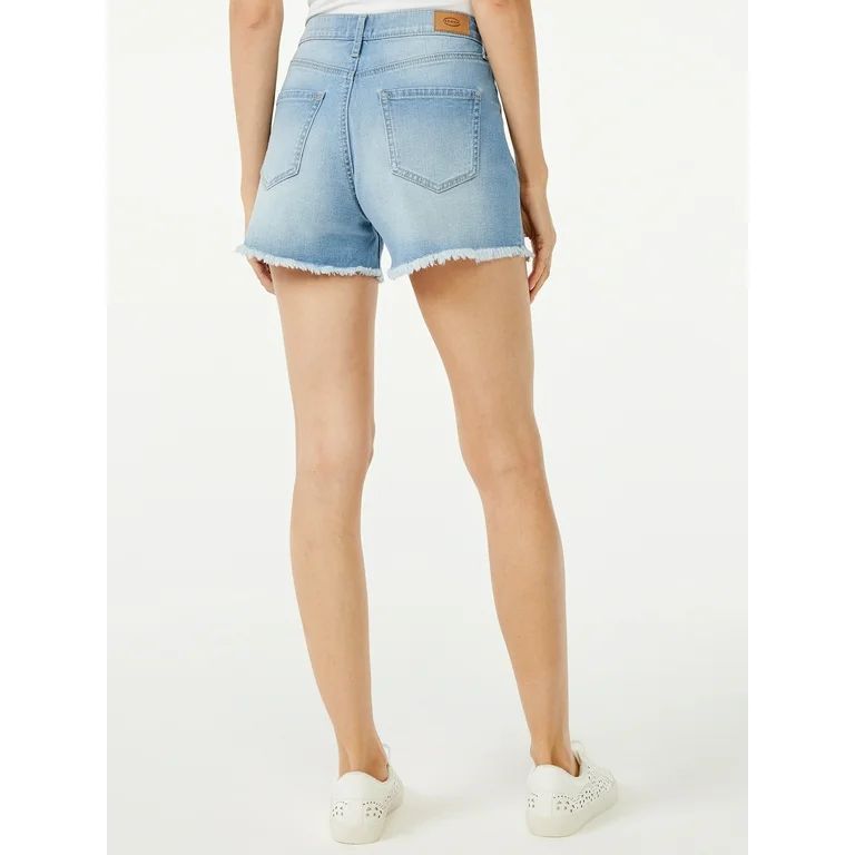 Scoops Women's Fayette Retro Destructed Boy Shorts - Walmart.com | Walmart (US)