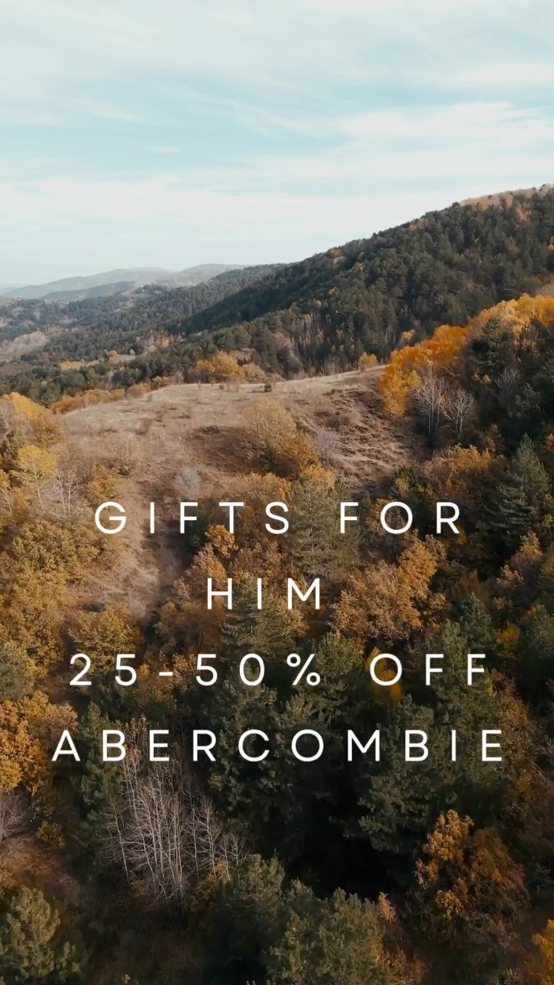 Gift guides for him! 

25-50% off at Abercrombie! By him his faves for a fraction of the price this holiday season 

#LTKCyberWeek #LTKMens #LTKGiftGuide