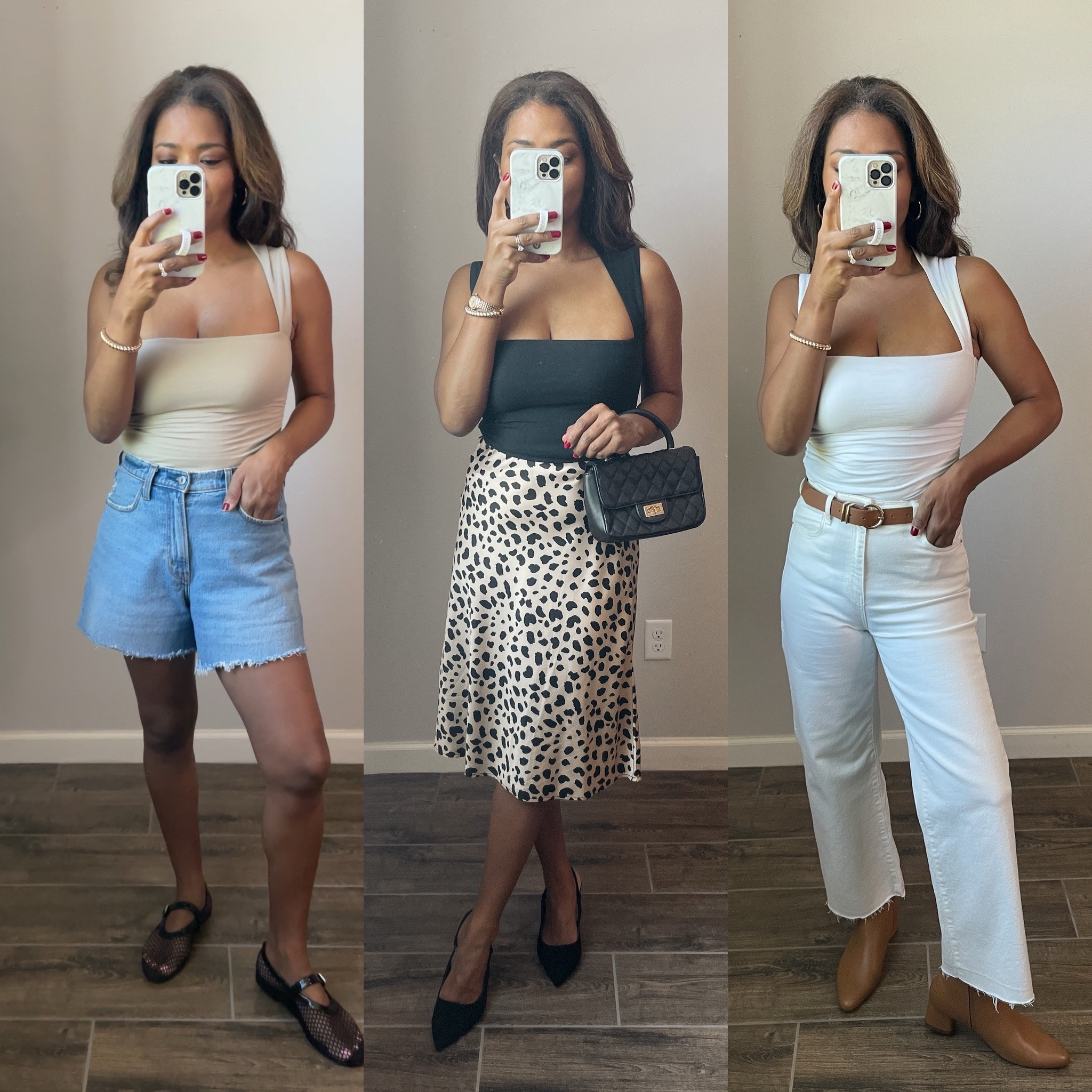 The “AVA” top from Abercrombie is seriously one of my most worn. Wearing a size 4 and I also have it in red. There is a light lining in the front portion. Also linking my nippies that I wear with it  

#LTKFindsUnder50 #LTKSaleAlert #LTKFindsUnder100