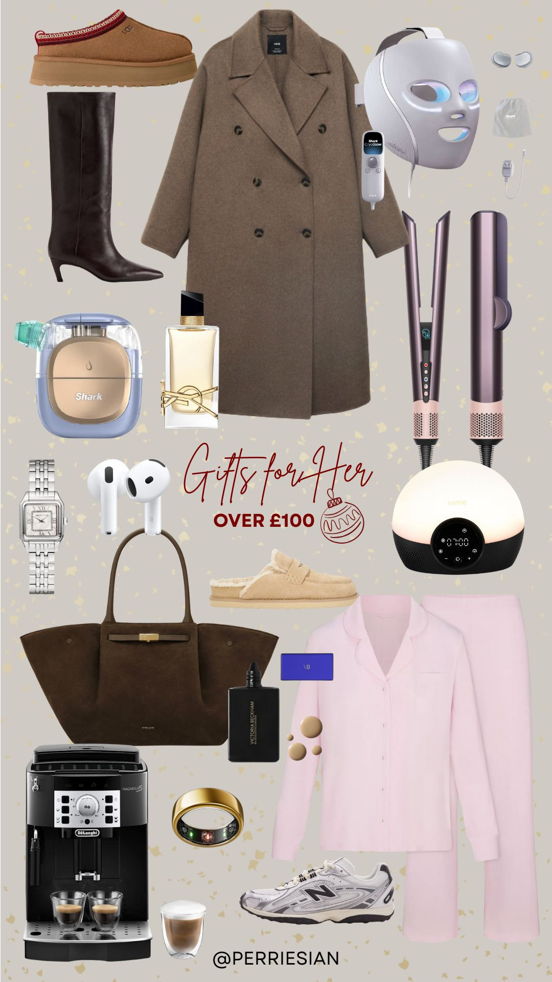 Star Gifts for Her Over £100 🎄

Gifts for Her, Star Gifts for Her, Electric Skincare, Coffee Machine, Skims Nightwear, DeMellier Bag, Apple AirPods, Dyson Airstraight, Shark Facemask, Uggs, New Balance, Dune Slippers

#LTKCyberWeek #LTKgiftguide #LTKuk