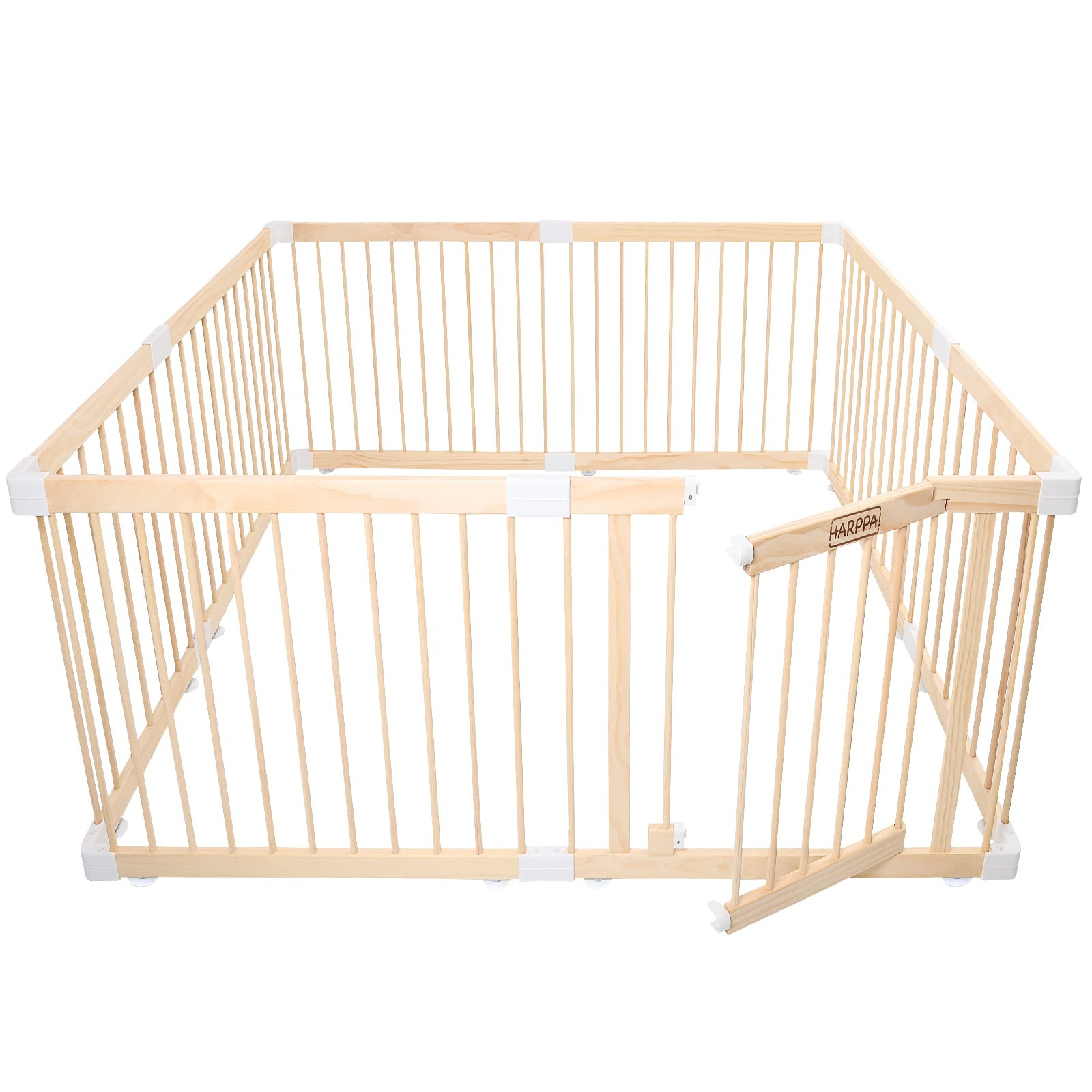 HARPPA Baby Gate Playpen Baby Fence for Babies and Toddlers Play Yards for Play Area (60x71.5x24 ... | Amazon (US)