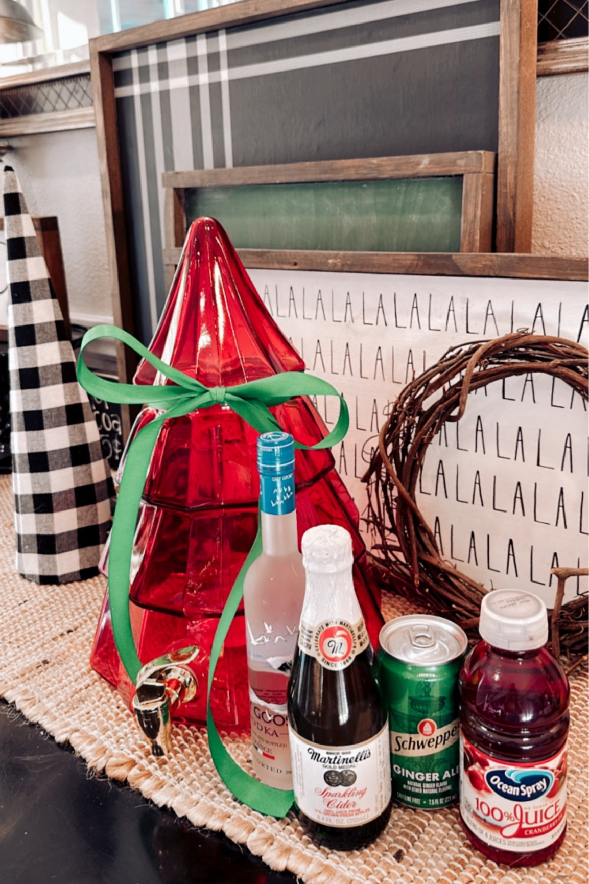 Did someone say Christmas Cocktail Punch? How festive is this beverage dispenser? This is a great white elephant gift, gift exchange gift, gift for the boss, friends or neighbors! Great for a holiday party & affordable too🎄🖤

#LTKSeasonal #LTKHoliday #LTKGiftGuide