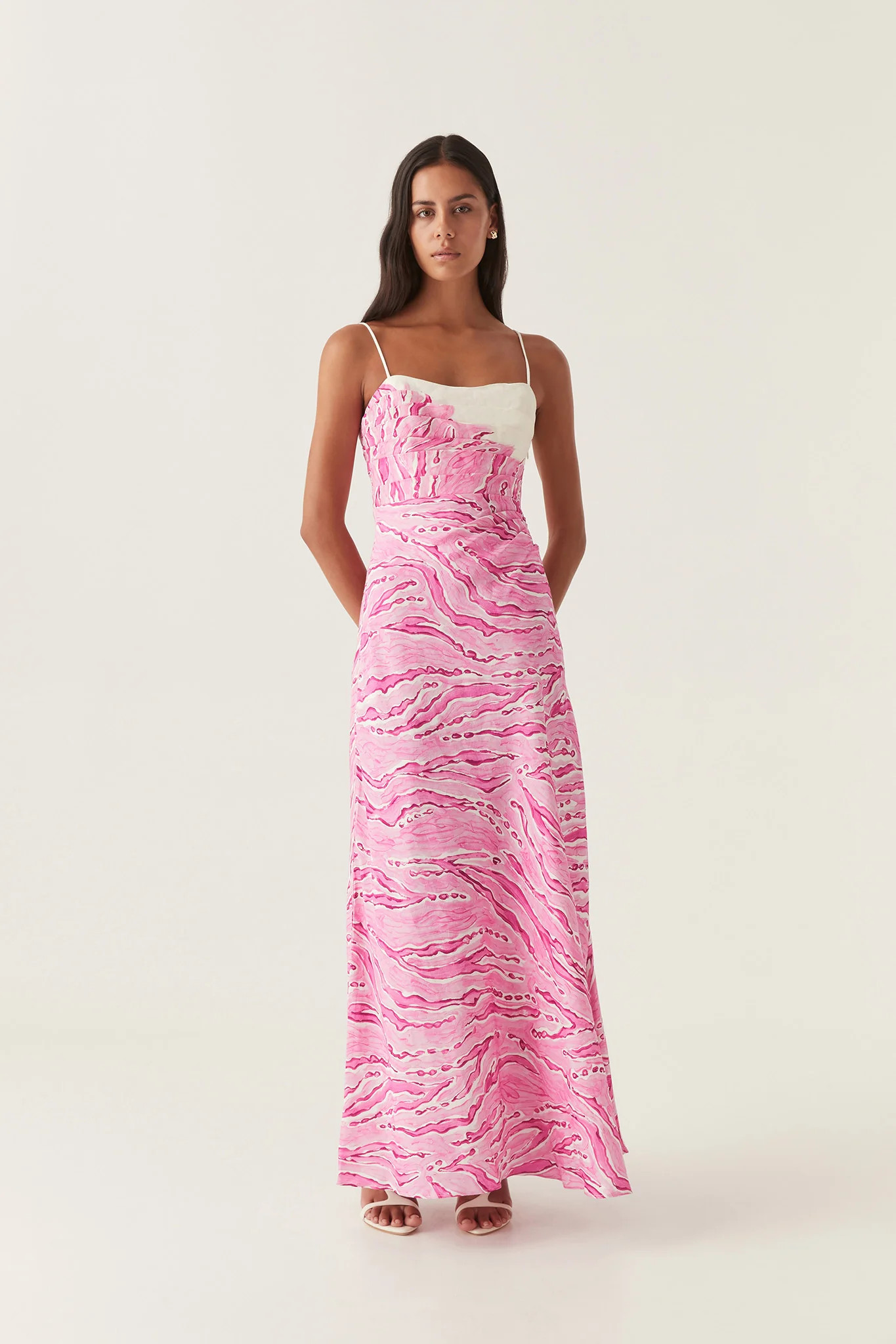 Clarice Draped Maxi Dress | aje. (Australia and New Zealand)
