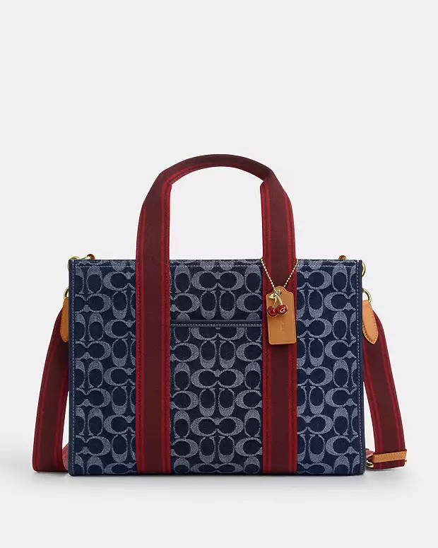 Smith Tote Bag In Signature Denim | Coach Outlet US