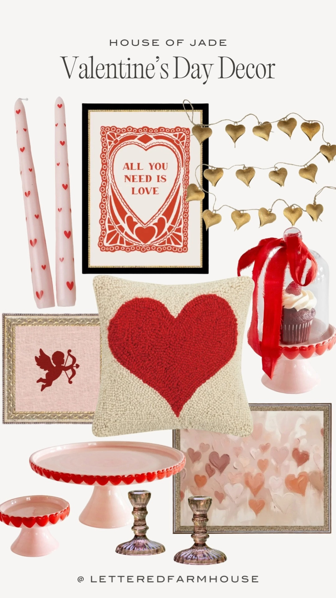 Heart eyes for House of Jade’s best sellers 🤍 From their dreamy neutrals to the prettiest Valentine’s Day touches, this roundup makes it so easy to refresh your home for the season of love.#LTKFindsUnder100 

#LTKHome #LTKValentine #LTKSeasonal